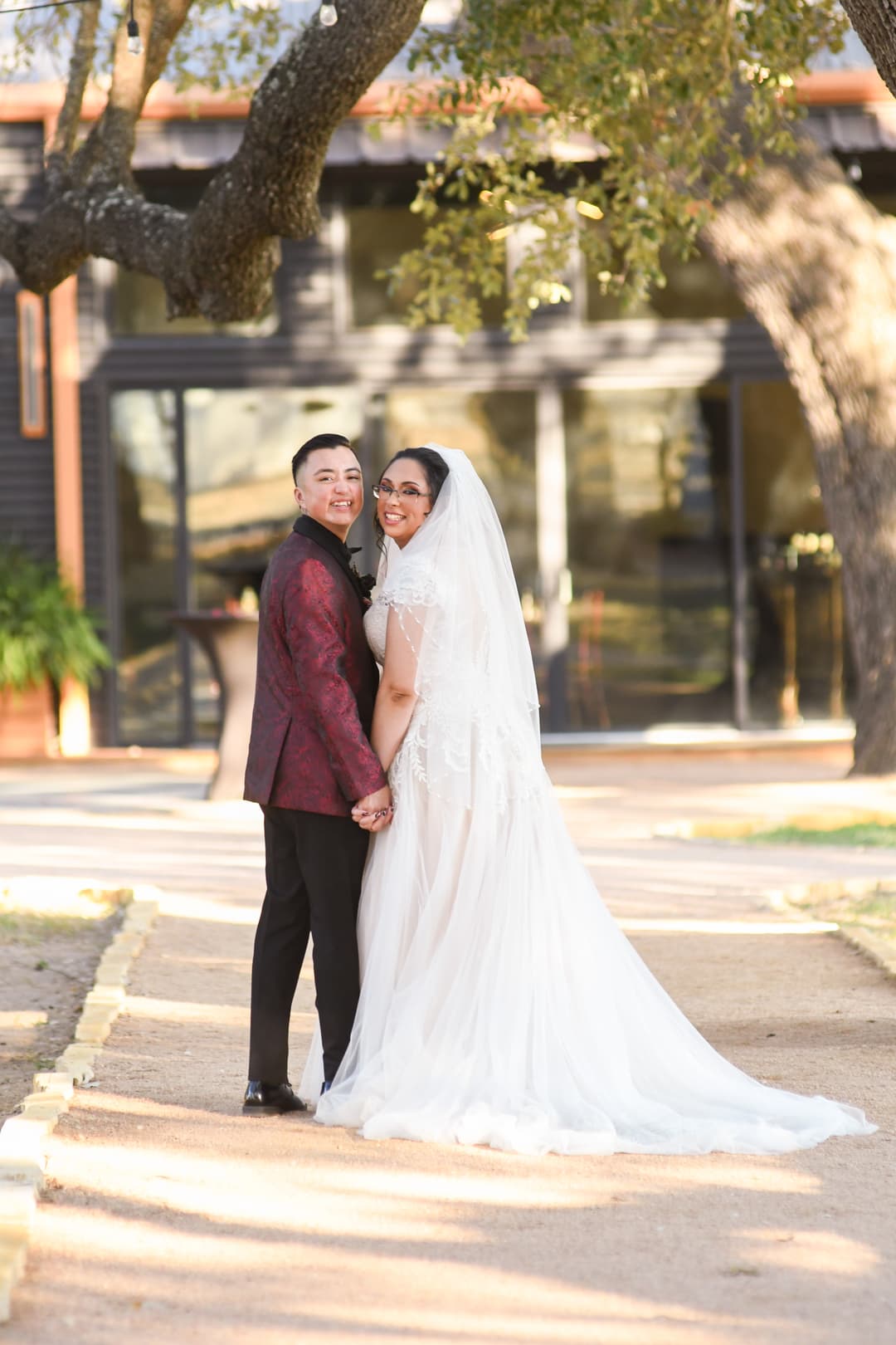 After Ceremony Couple Photos