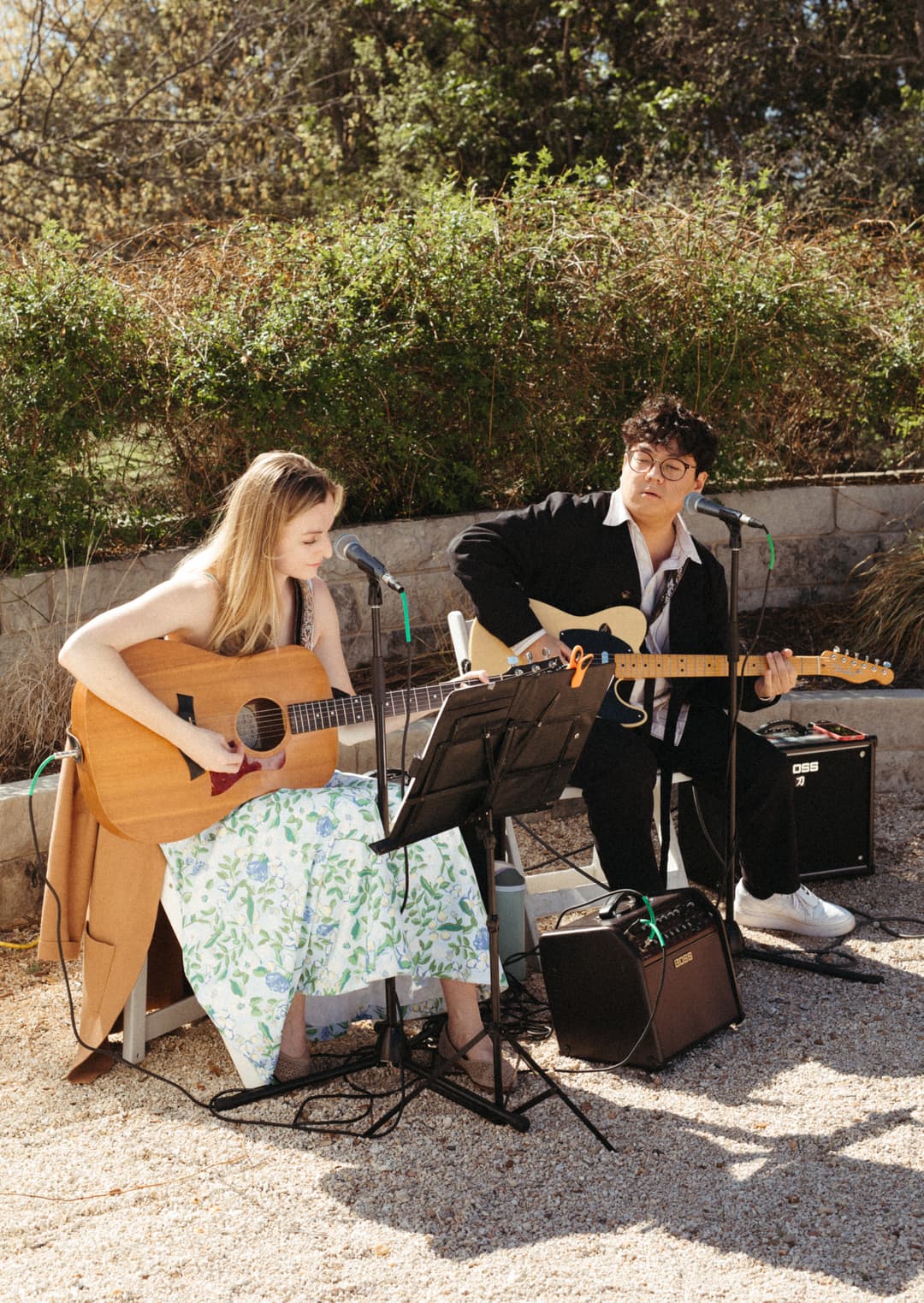 Details: Tashira & Josh have some amazing friends that played live music for the ceremony